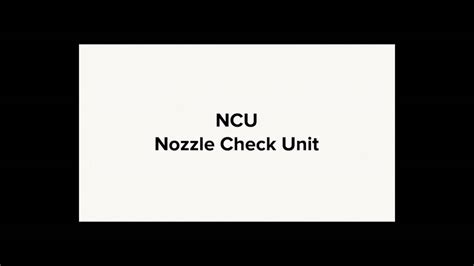 ncu sensor lv low|ncu nozzle check.